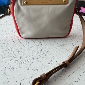 Marc by Marc Jacobs Red and White Women's Bag